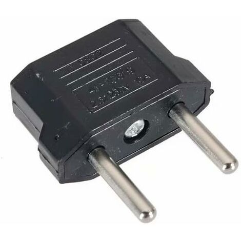 Set of 10 US China to Europe France power plug adapters