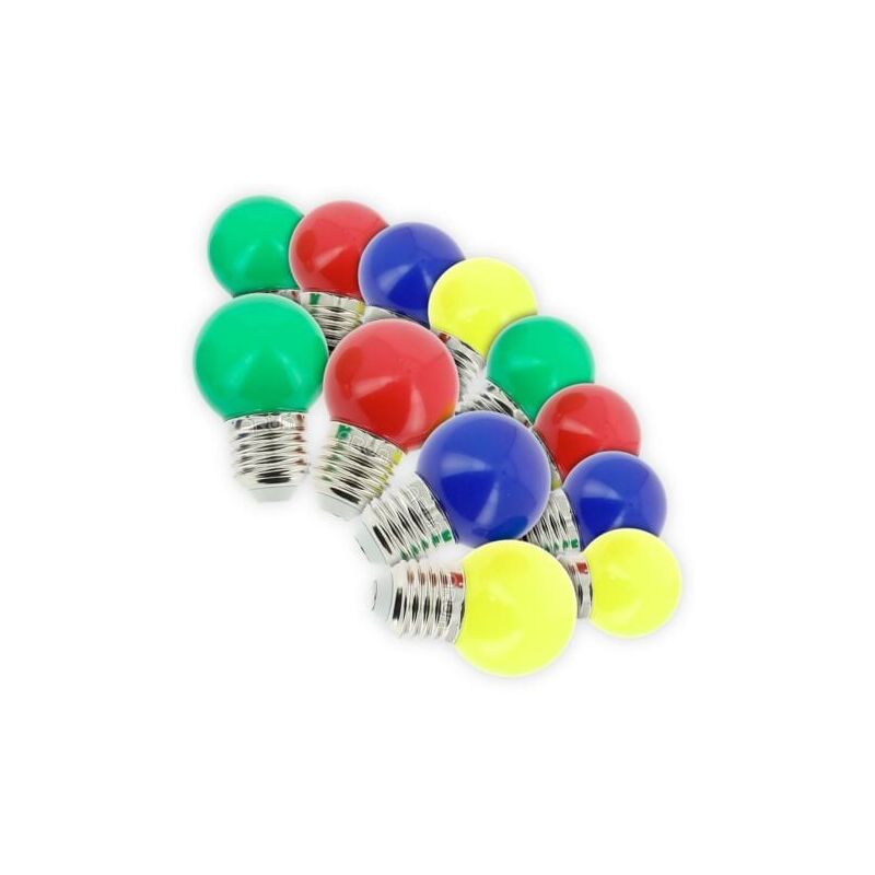 Image of Set of 12 E27 3W Assorted&hellip;