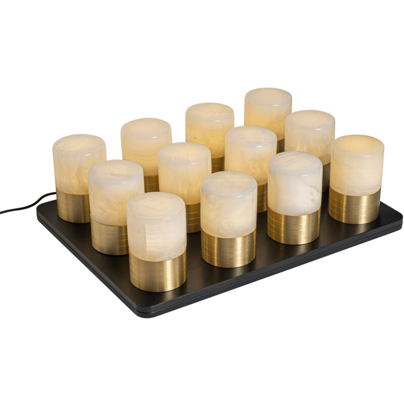 Image of Qazqa - Set of 12 Gold&hellip;