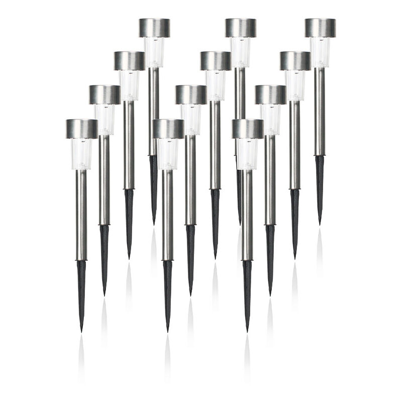 Image of Set of 12 warm stainless steel&hellip;