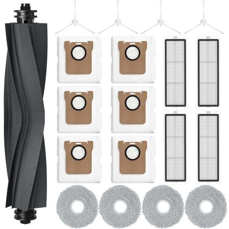 Set of 19 accessories for Xiaomi X20+/X10+ robot vacuum cleaners, replacement accessories for Dreame L10s Ultra, L10 Ultra, L10 Prime, L10s Pro Gen