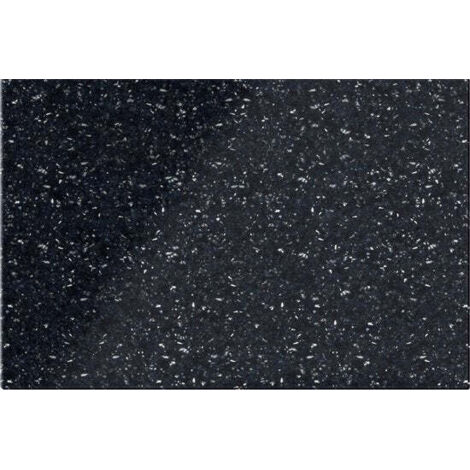 Set of 2 100% Natural High Quality Black Granite Placemats