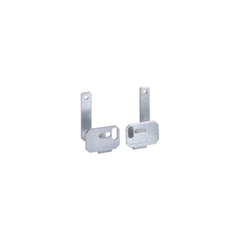 Set of 2 brackets for earthing collector bar for Spacial WM enclosures. - NSYEDCOS