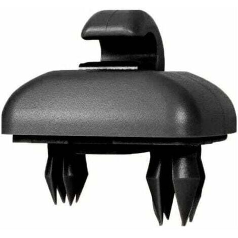 Set of 2 car sun visor clips compatible with Audi A1 A3 A4 A5 Q3 Q5 (8E0 857 562) A7 B6 B7 B8 S4 S5, black