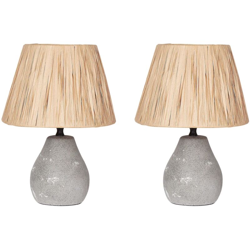 Image of Beliani - Set of 2 Ceramic&hellip;