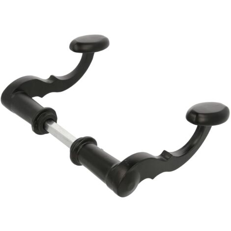 Set Of 2 Decorative Handles For Gates Fences Garden Doors Wrought Iron Style Zamak