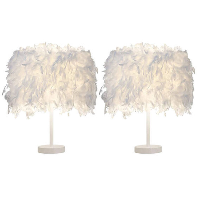 Image of Neige - Set of 2 Feather&hellip;
