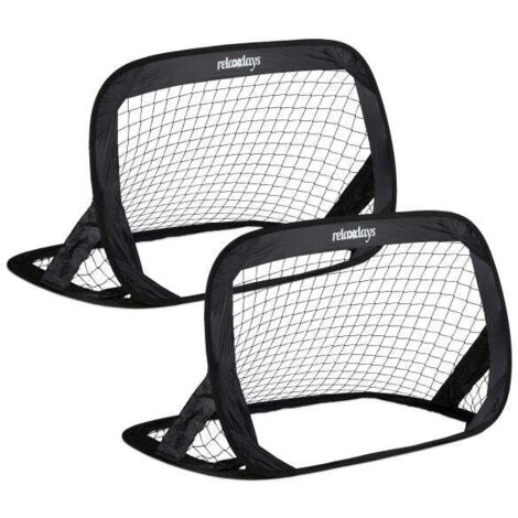 Set of 2 football pop up goals