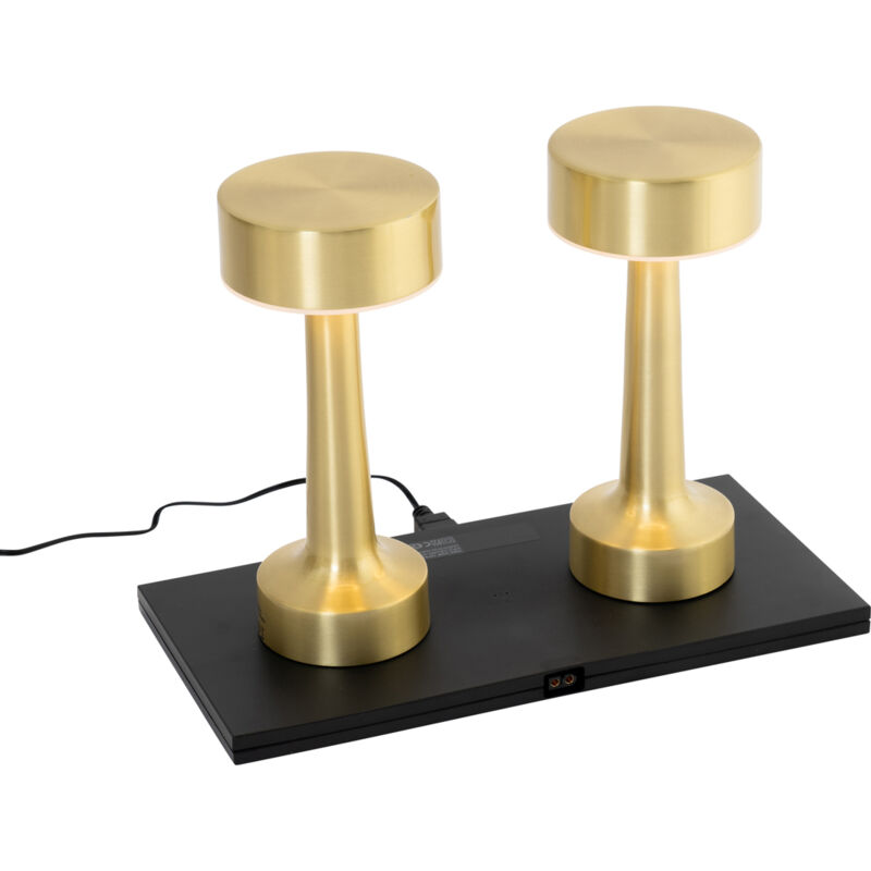 Image of Set of 2 Gold rgbw Rechargeable&hellip;