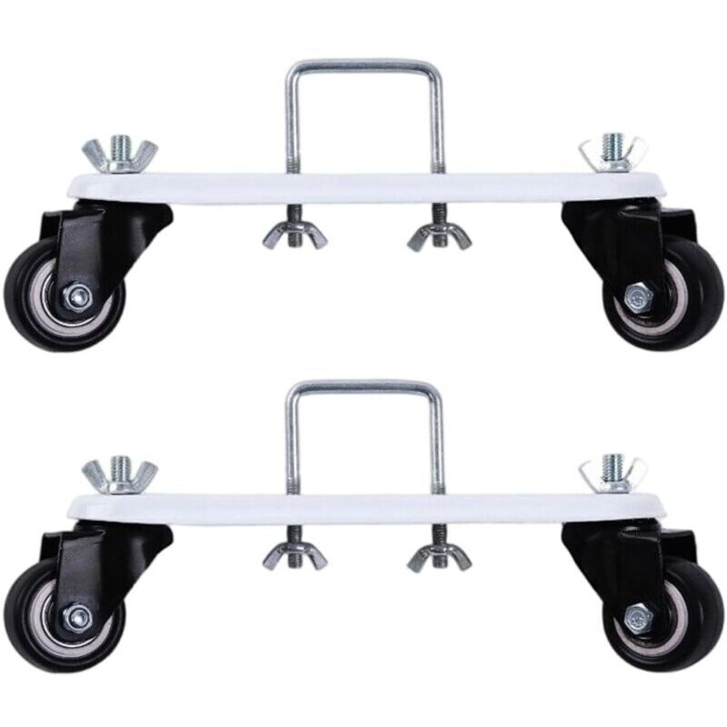 Image of Set of 2 mobile pulley supports&hellip;