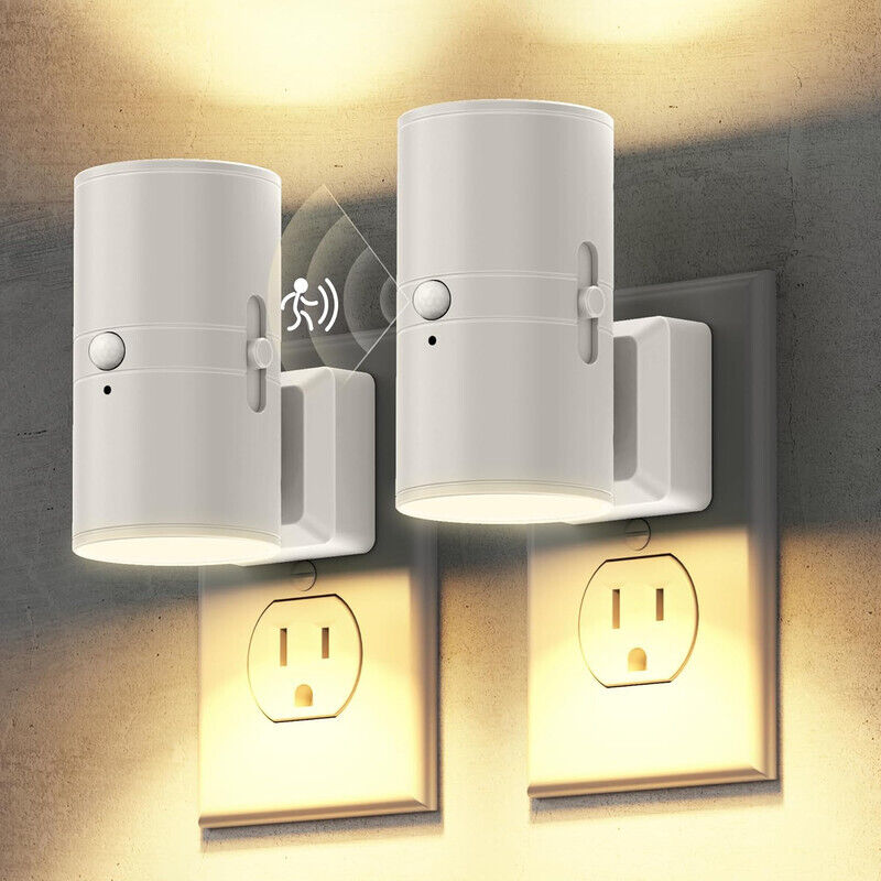 Image of Set of 2 Modern Plug-in LED&hellip;