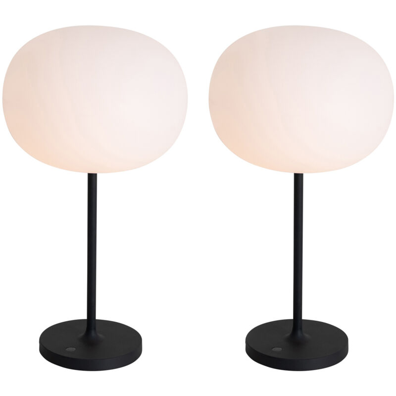 Image of Set of 2 Modern Rechargeable Table&hellip;