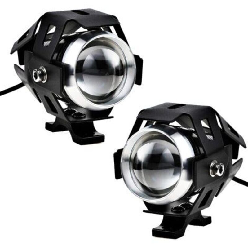 Image of Set of 2 motorcycle headlights, additional&hellip;