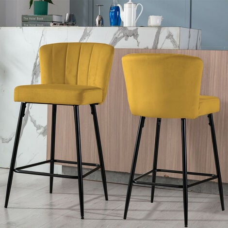 Mustard deals bar stool