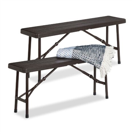 Set of 2 picnic benches