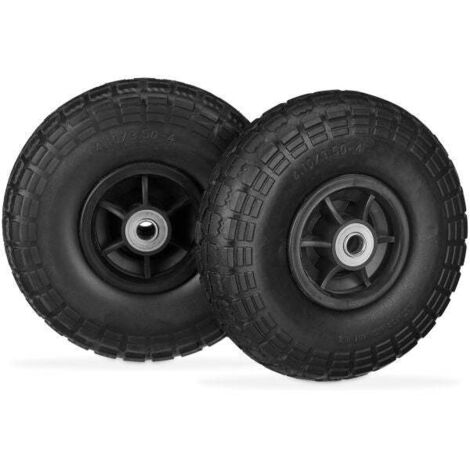 Set of 2 pu wheelbarrow tyres 4135 4