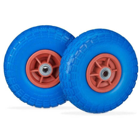 Set of 2 pu wheelbarrow tyres 4135 4