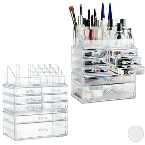 Clear cosmetic bags