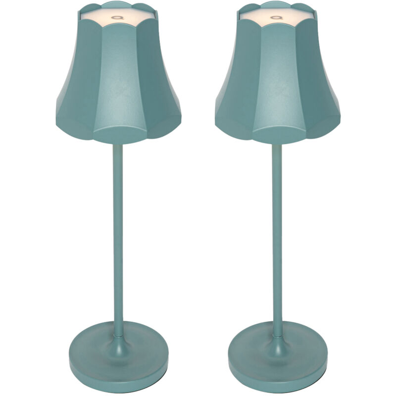 Image of Set of 2 Retro Table Lamps&hellip;