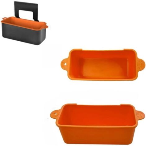 SNQ Set of 2 reusable silicone coasters for Blackstone barbecues (91.4 cm, 71.1 cm, 55.9 cm and 43.2 cm), replacement aluminum grease tray, gold grease tray mat