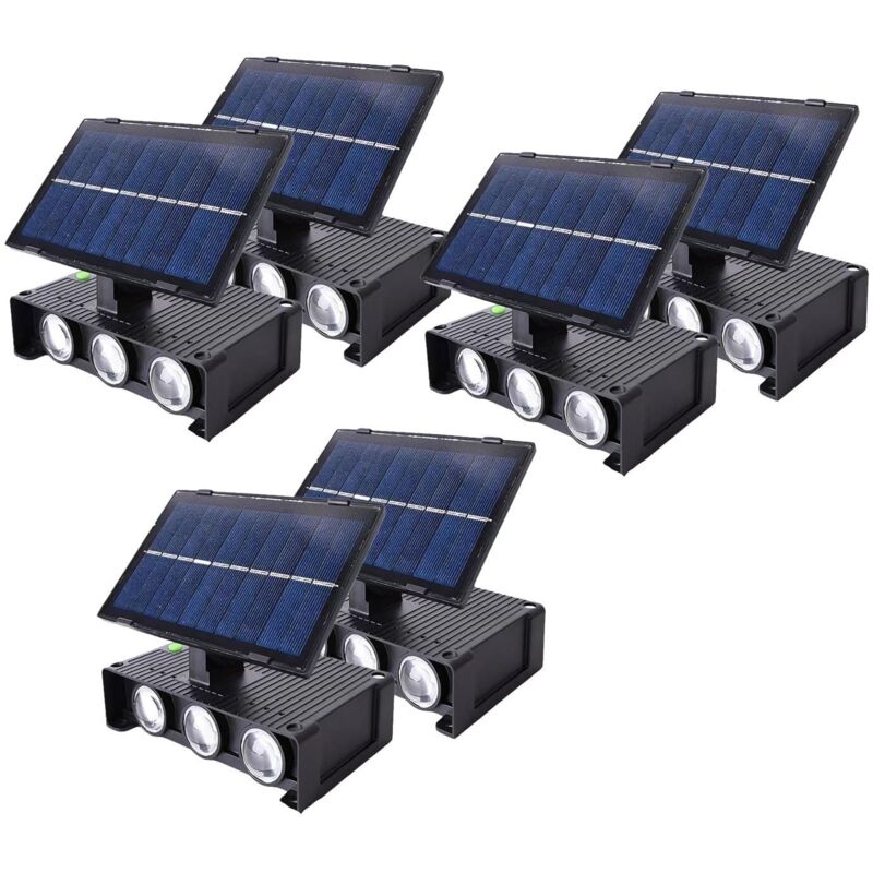 Image of Set of 6 Solar Outdoor Wall&hellip;