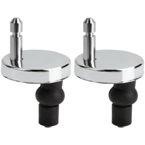 Set of 2 Universal Toilet Seat Mounting Brackets, Folding Toilet Seat, Toilet Lid, Toilet Seat Mounting Brackets, Replacement Toilet Seat Mounting Brackets