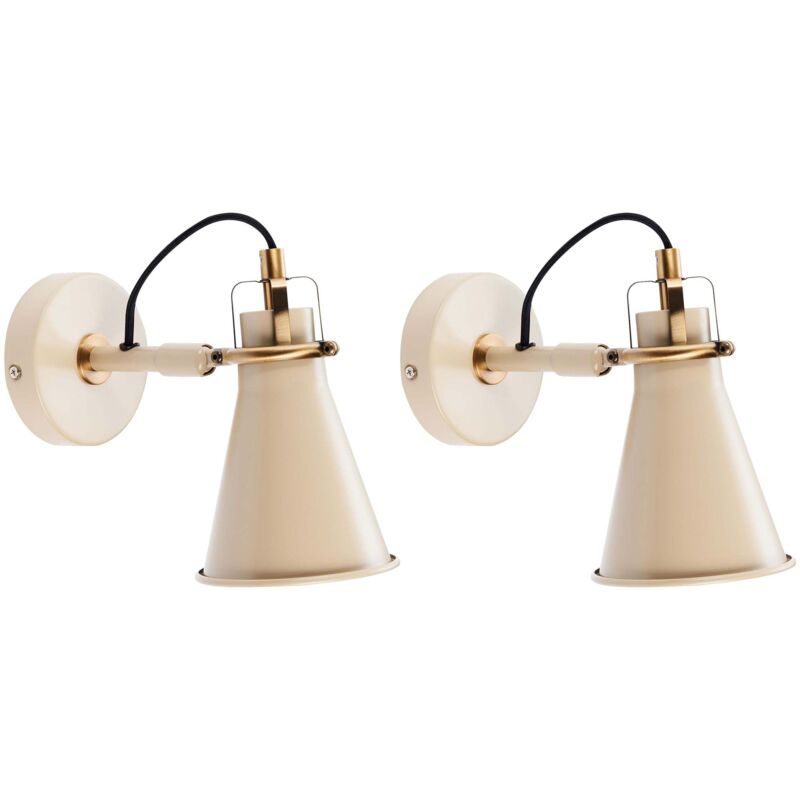 Image of Set of 2 Wall Lamps MOYOLA&hellip;