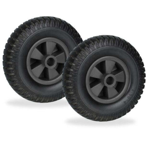 Set of 2 wheelbarrow wheels 250 4