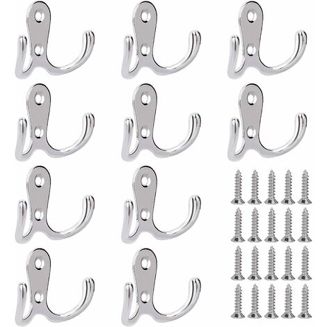 RHAFAYRE PCS Ceiling Hook Screw Mount, Ironwork Hook Top Wall Hook