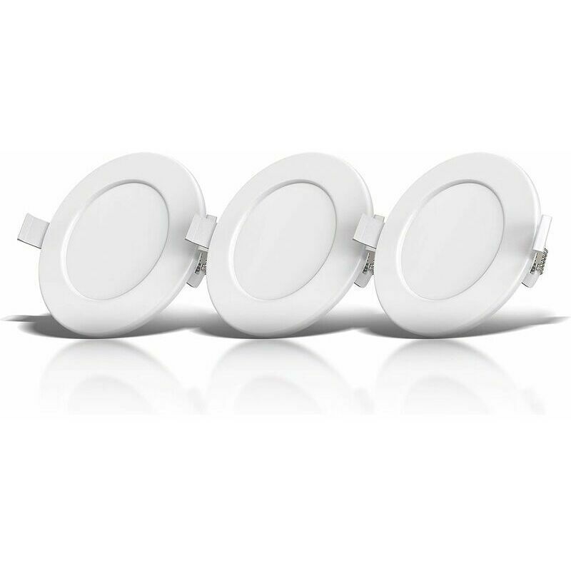 Image of Set of 3 recessed bathroom spotlights,&hellip;
