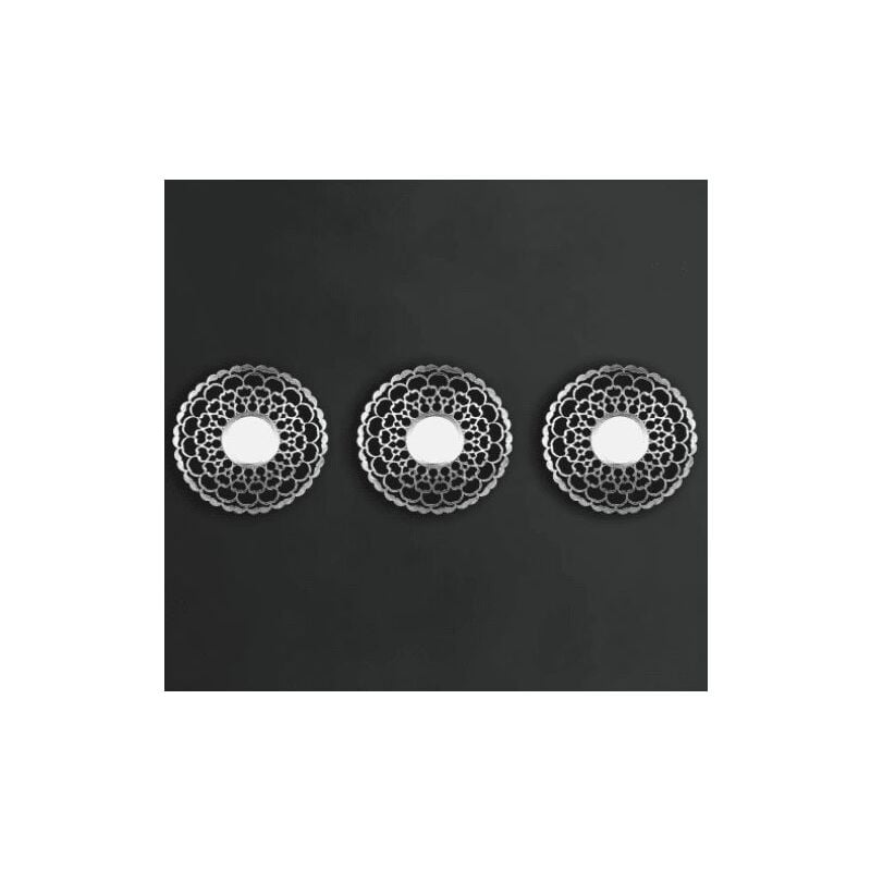 Marco Paul - Set Of 3 Silver Decorative Mirrors