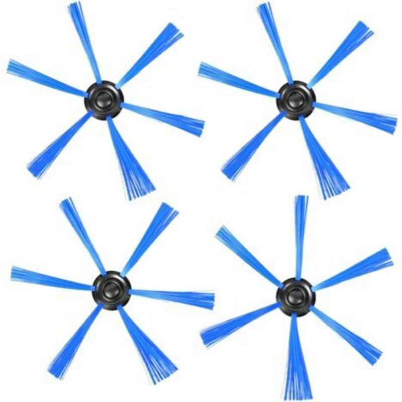 Set of 4 Brushes for Philips FC8810 FC8820 Fc8832 Side Sweeping Robot Brushes Cleaning Brush Accessories Parts