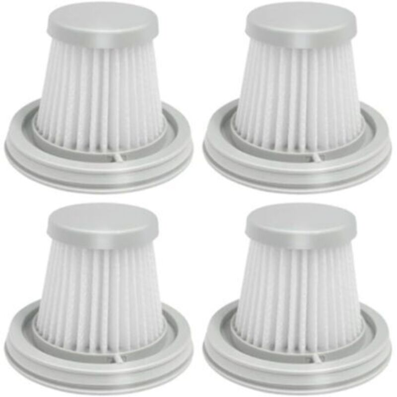 Set of 4 HEPA filters compatible with Xiaomi Mijia Handy Home Car Mini cordless vacuum cleaner washable Replacement accessories Parts