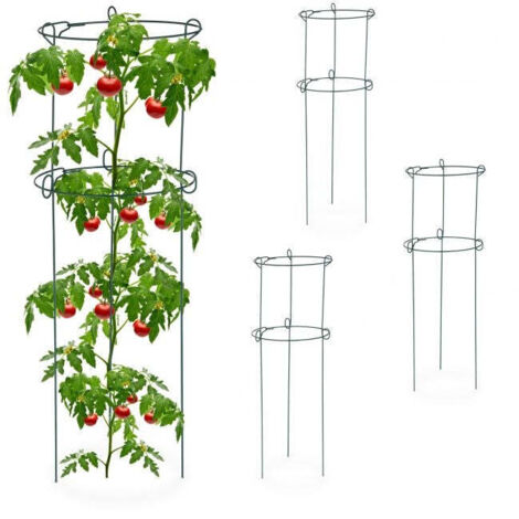 Set of 4 plant support grow rings