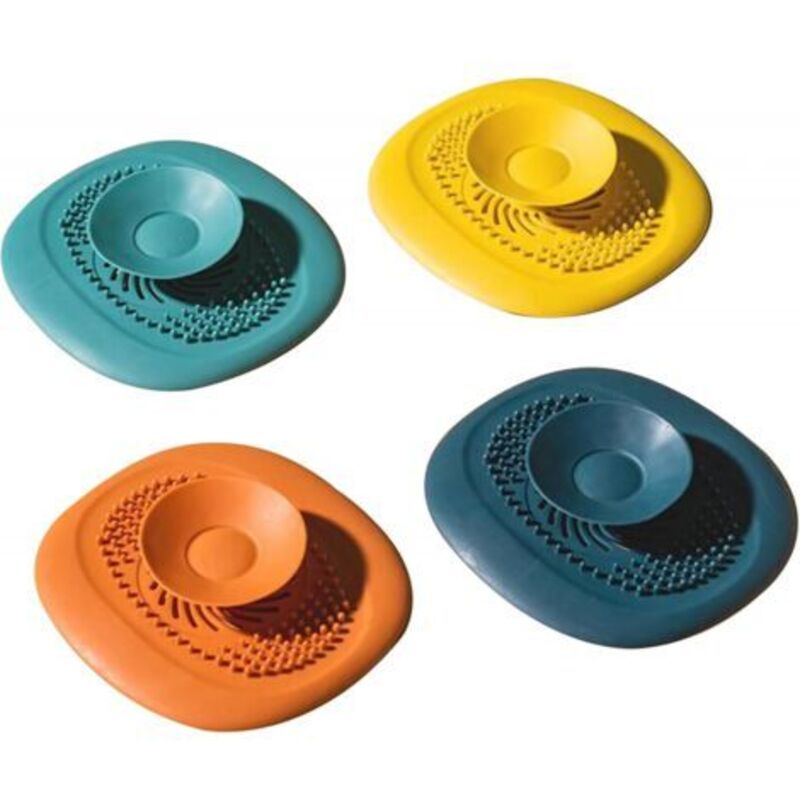 Image of Set of 4 silicone drain plugs,&hellip;