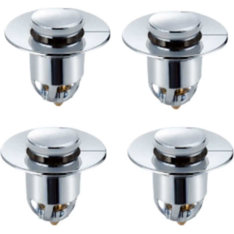 Image of Set of 4 stainless steel up-pressure&hellip;
