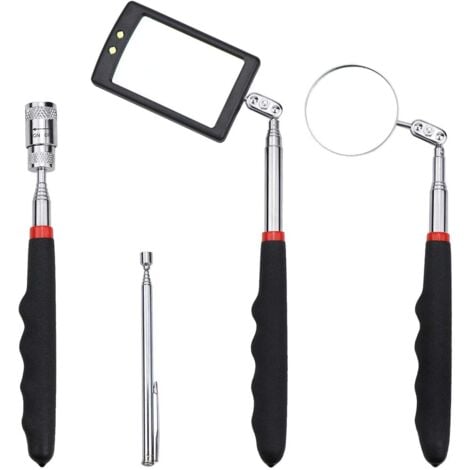 Set of 4 telescopic inspection tools
