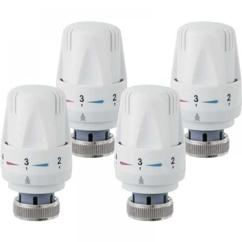 Image of Set of 4 Thermostatic Head, m&hellip;
