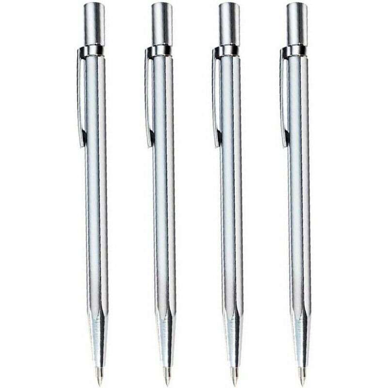 Set of 4 Tungsten Carbide Tip Pens Engraving Stainless Steel Ceramic Glass