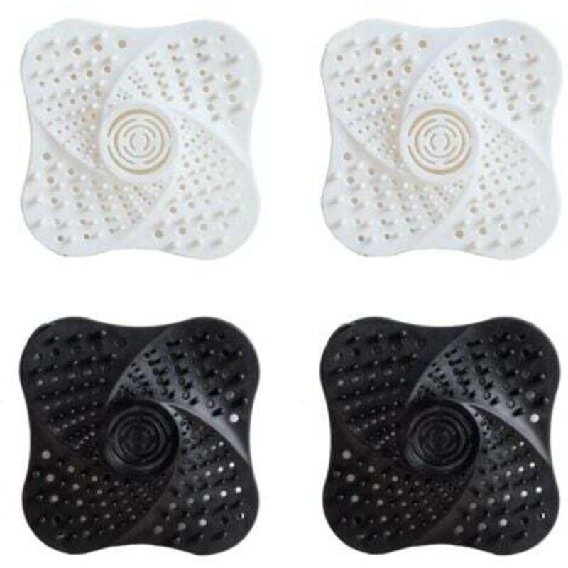 Image of Set of 4 white and black&hellip;