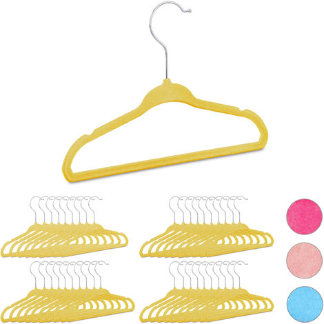 MIZGI Light Pink Velvet Hangers 60 Pack,Premium Gold Clothes