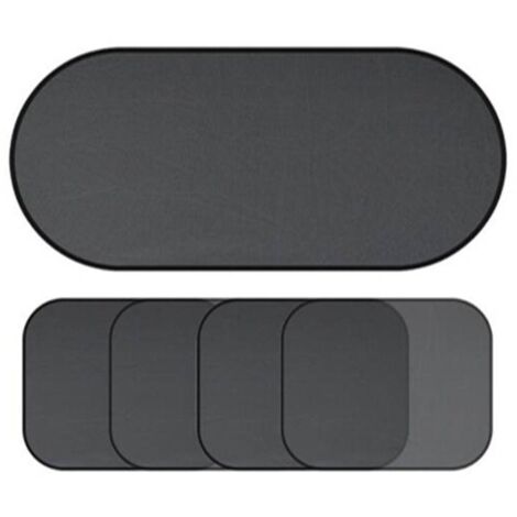 set of 5 mesh car sunshades, heat-insulating sunshades