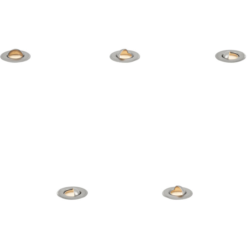 Image of Set of 5 Modern Ground Spotlights&hellip;