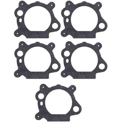 Set of 5 replacement gaskets for Briggs & Stratton air filter 272653 272653S 795629