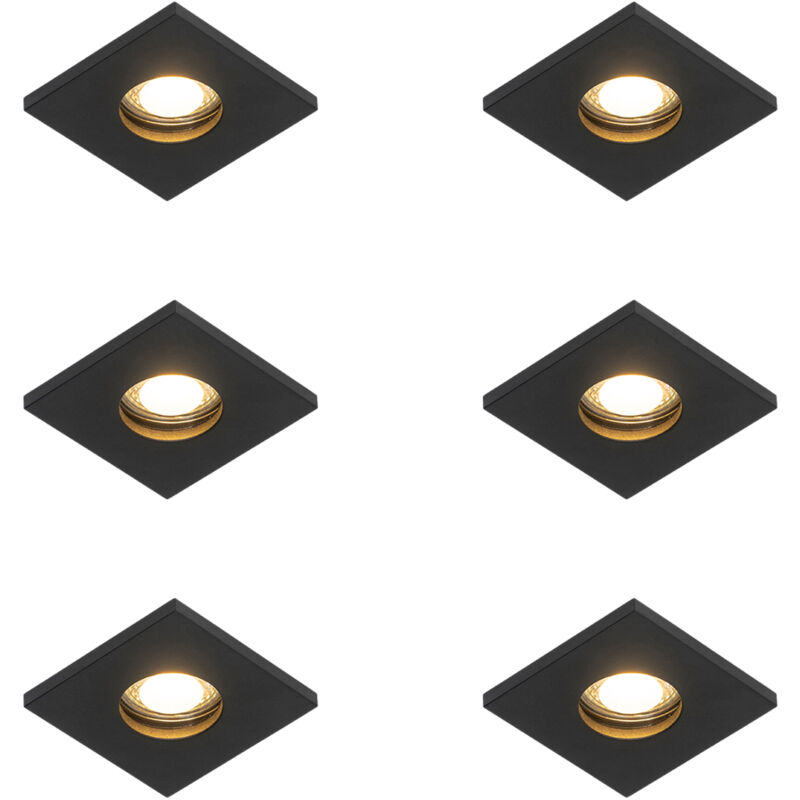 Image of Set of 6 Modern Bathroom Recessed&hellip;