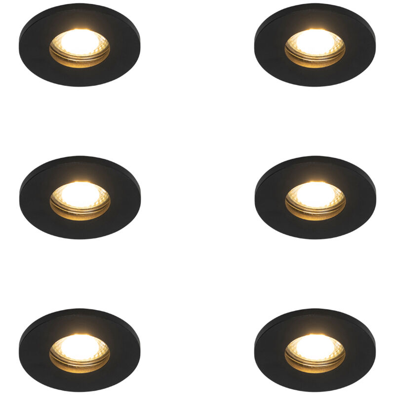 Image of Set of 6 Modern Bathroom Recessed&hellip;