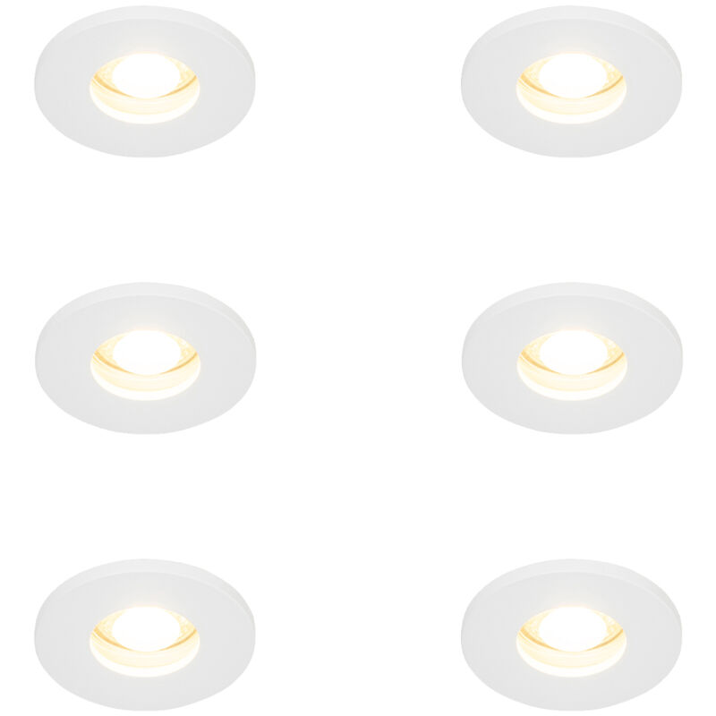 Image of Set of 6 Modern Bathroom Recessed&hellip;