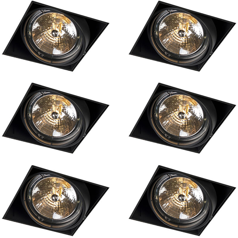 Image of Qazqa - Set of 6 Recessed&hellip;
