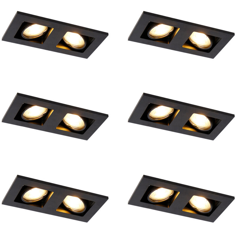 Image of Qazqa - Set of 6 Recessed&hellip;