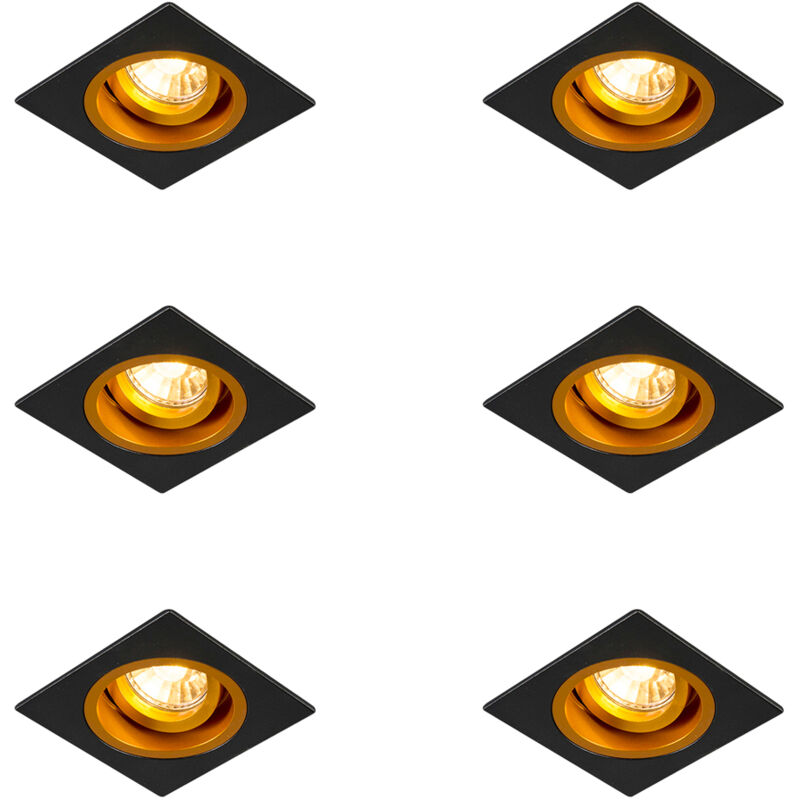 Image of Qazqa - Set of 6 Recessed&hellip;